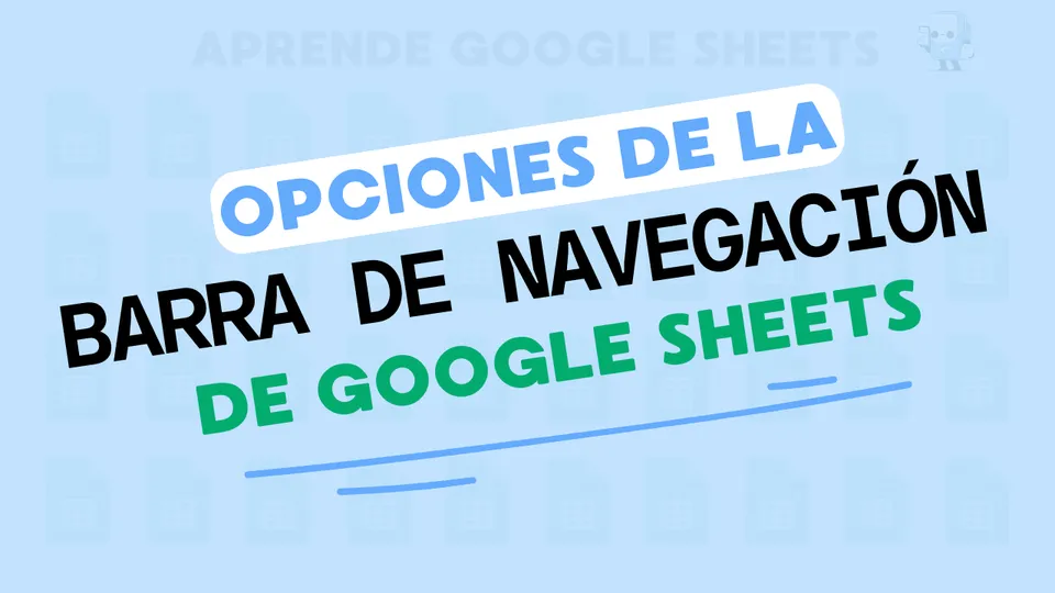 Introducción a la barra de navegación